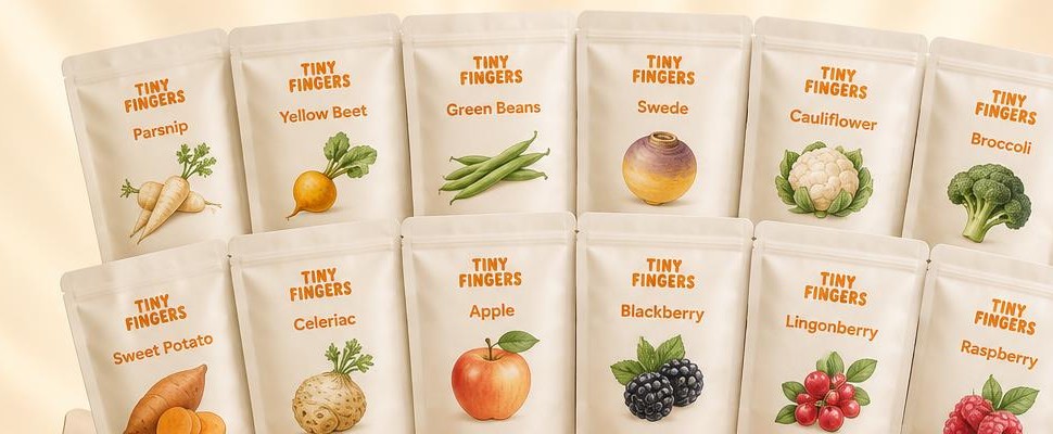 12 frozen flavour pouches